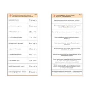 Комплект карточек (10) "Обучающий калейдоскоп. Имя прилагательное"