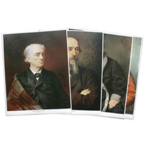 Набор репродукций "Русские писатели в живописных портретах"