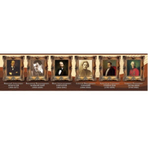 Стенд "Великие писатели и поэты №5"