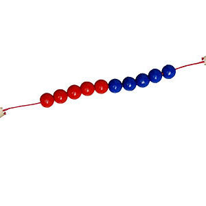 Бусы для счета в пределах 10 (раздаточные)
