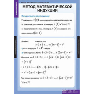 Таблицы демонстрационные "Комбинаторика"