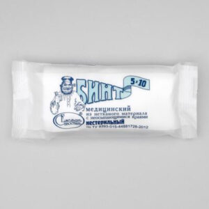 Бинт марлевый нестерильный, 5м*10см