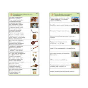 Комплект карточек (10) "Обучающий калейдоскоп. Страницы истории"