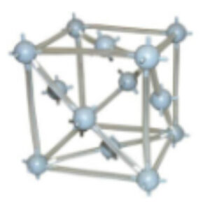 Модель "Кристаллическая решетка меди" (демонстрационная)