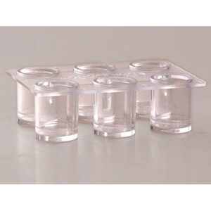 Пластина для работ с малым количеством веществ (6 гнезд)