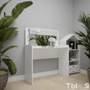 Стол с зеркалом и подсветкой