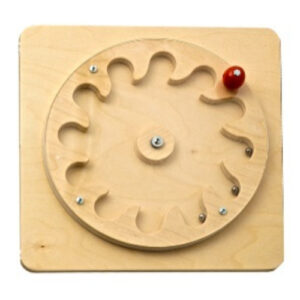 Тактильно-развивающая панель “Лабиринт-цветок”