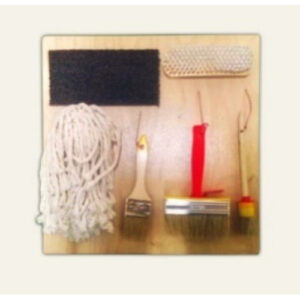 Тактильно-развивающая панель “Кисточки”