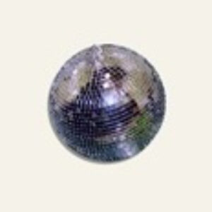 Зеркальный шар с мотором (необходим источник света)D200мм