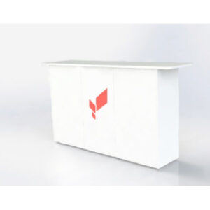 Демонстрационный стол (трибуна) для педагога. 2000х500х1097 мм.