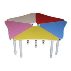 Стол "Ромашка" - 5 лепестков регулируемый по высоте