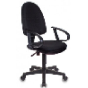 Кресло бюрократ. Пластик черный