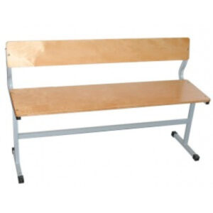 Скамья ученическая школьная двухместная 3 (высота 34 см.)