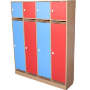 Шкаф для одежды с антресолью детский 2-х местный шкаф 600х300х1500 мм.