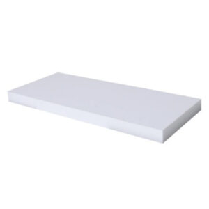 Полка мебельная прямая 800x235x38 мм. белая