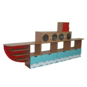 Игровая стенка "Крейсер" 3500х420х1500 мм.