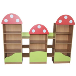 Стеллаж "Лесная опушка". 1850х310х1340 мм.