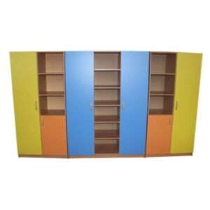 Шкаф-Стенка для пособий- 2. 2910х420х1710 мм.