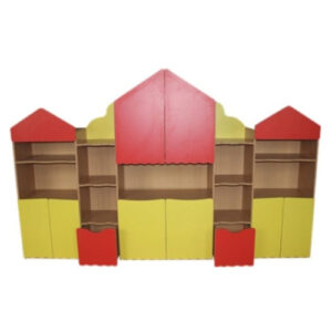 Стеллаж модульный "Радуга". 2800х420х1780 мм.