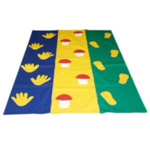 "Дорожка Следочки" (3 коврика с креплениями: ножки, ручки, грибочки). 1500х900 мм.