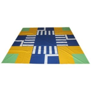 "Перекресток" коврик напольный. 3000х3000 мм.