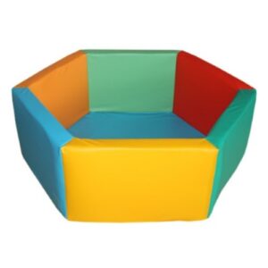 «Сухой бассейн «Шестигранник» без аппликации. D 1200 мм. H 400 мм. S-80 мм.