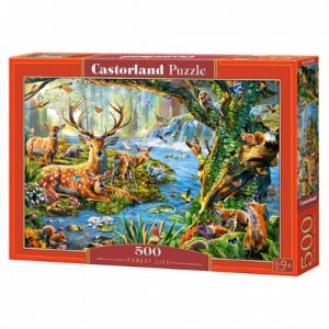 Пазл «Лесные обитатели»