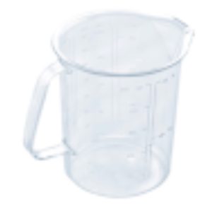 Кружка мерная пластиковая 0,5 л.