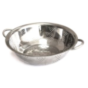 Дуршлаг (нержав.) Д=280 мм, с 2-мя ручками на ножках