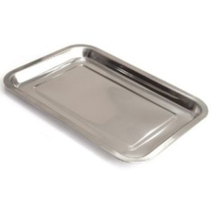 Лоток мелкий нерж. 320х220х20 мм