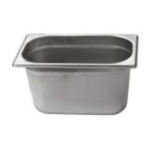 Гастроемкость без крышки нерж. GN-1/4 глубина 150, 3,6 л. (265х162х150 мм.)