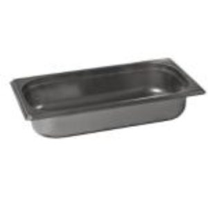 Гастроемкость без крышки нерж. GN-1/3 глубина 65, 2 л. (325х176х65 мм.)