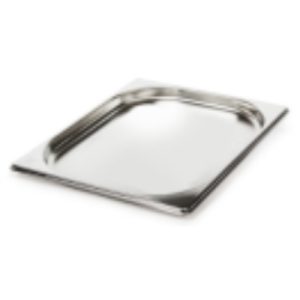 Гастроемкость без крышки нерж. GN-1/2 глубина 20, 1,2 л. (325х265х20 мм.)