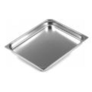 Гастроемкость без крышки нерж. GN-2/3 глубина 20, 1,7 л. (354х325х20 мм.)