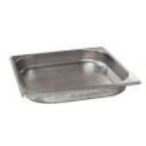 Гастроемкость без крышки нерж. GN-2/3 глубина 40, 2,4 л. (354х325х40 мм.)