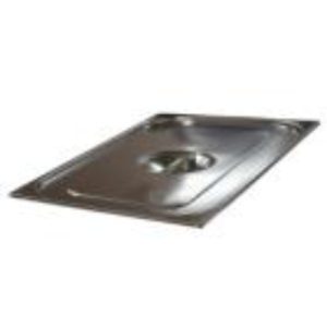Крышка гастроемкости GN-1/4 нержавеющая 265х162 мм.