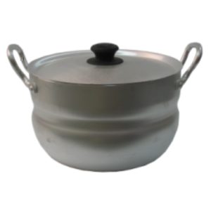 Кастрюля (алюм.) 2,5 л., с 2-мя алюм. Ручками