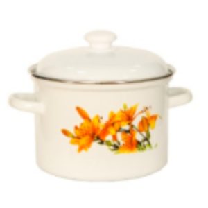 Кастрюля (эмаль) 4,5 л.