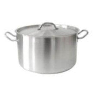 Кастрюля (нержав.) 5,0 л., d-22cм, h-13cм, тройное дно (индукция), с мерной шкалой