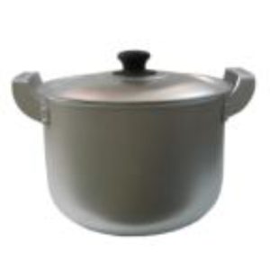 Кастрюля (алюм.) 6,0 л., с 2-мя алюм. Ручками