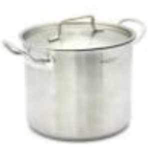 Кастрюля (нержав.) 7,0 л., d-22cм, h-18cм, тройное дно (индукция), с мерной шкалой