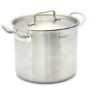 Кастрюля 11,0 л., d-26 см, h-21 см, тройное дно (индукция), нерж., металл.кр.