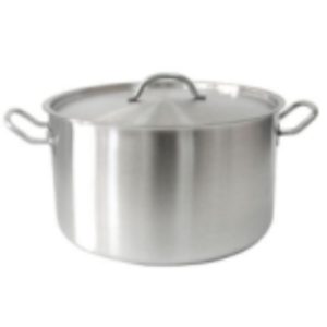 Кастрюля (нержав.) 15,0 л., d-32cм, h-20cм, тройное дно (индукция), с мерной шкалой