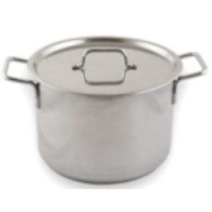 Кастрюля (нержав.) 15,0 л., d-30см, h25см тройное дно (индукция)