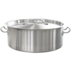 Кастрюля (нержав.) 18,0л., d-40см, h-15см, тройное дно (индукция), с мерной шкалой