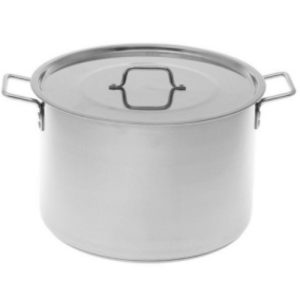 Котел (нержав.) 20,0 л., d-30см, h-33см, тройное дно (индукция), с мерной шкалой