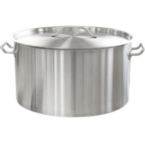 Кастрюля (нержав.) 30,0л., d-40см, h-28см, тройное дно (индукция), с мерной шкалой