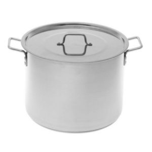 Котел 30,0л (d-35см, h-36,5см) нерж, тройное дно (индукция)