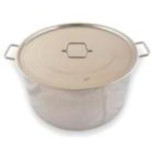 Котел 50,0л (d-50см, h-29см) нерж, тройное дно (индукция), низкий