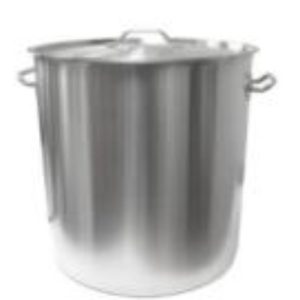 Котел (нержав.) 71,0 л. высокий для индукц. плиты (одинарное дно) 450х450мм.